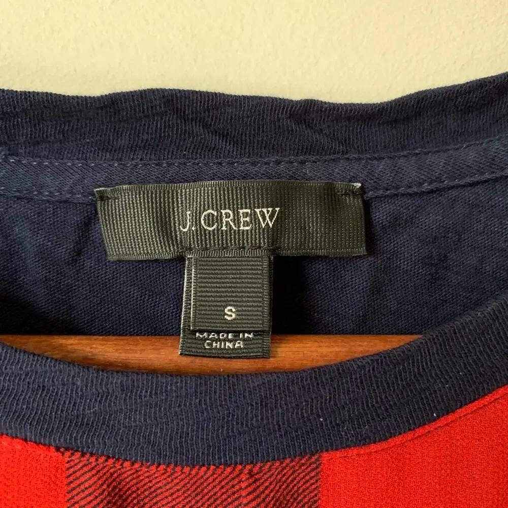 J. Crew Beaded Blouse